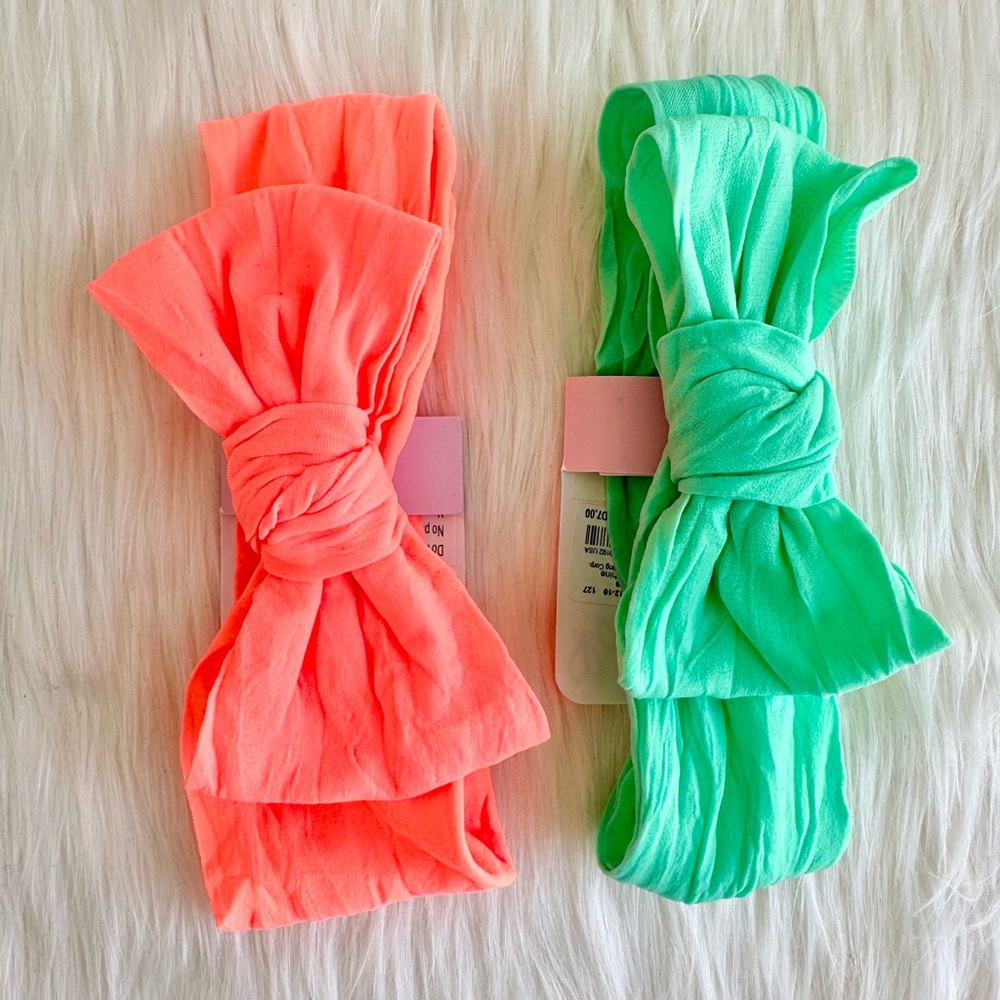NYLON BOW HEADBANDS